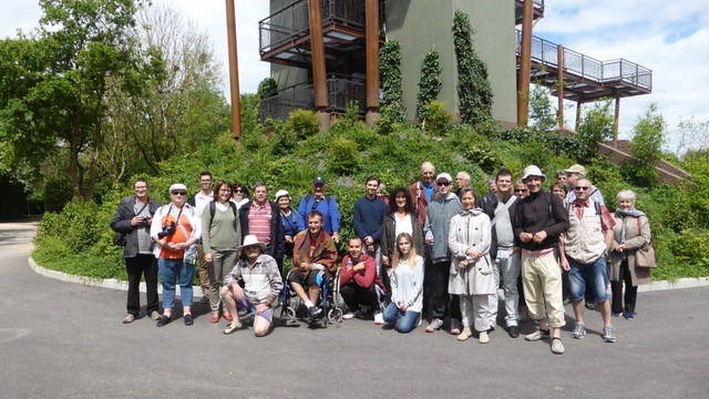 Groupe au Parc de Oiseaux